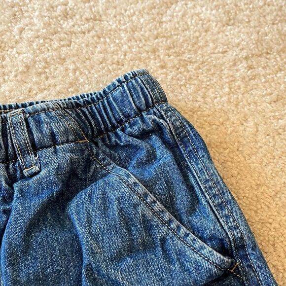 SIZE SMALL (8) LANDS END JEAN SHORTS - Picture 3 of 8